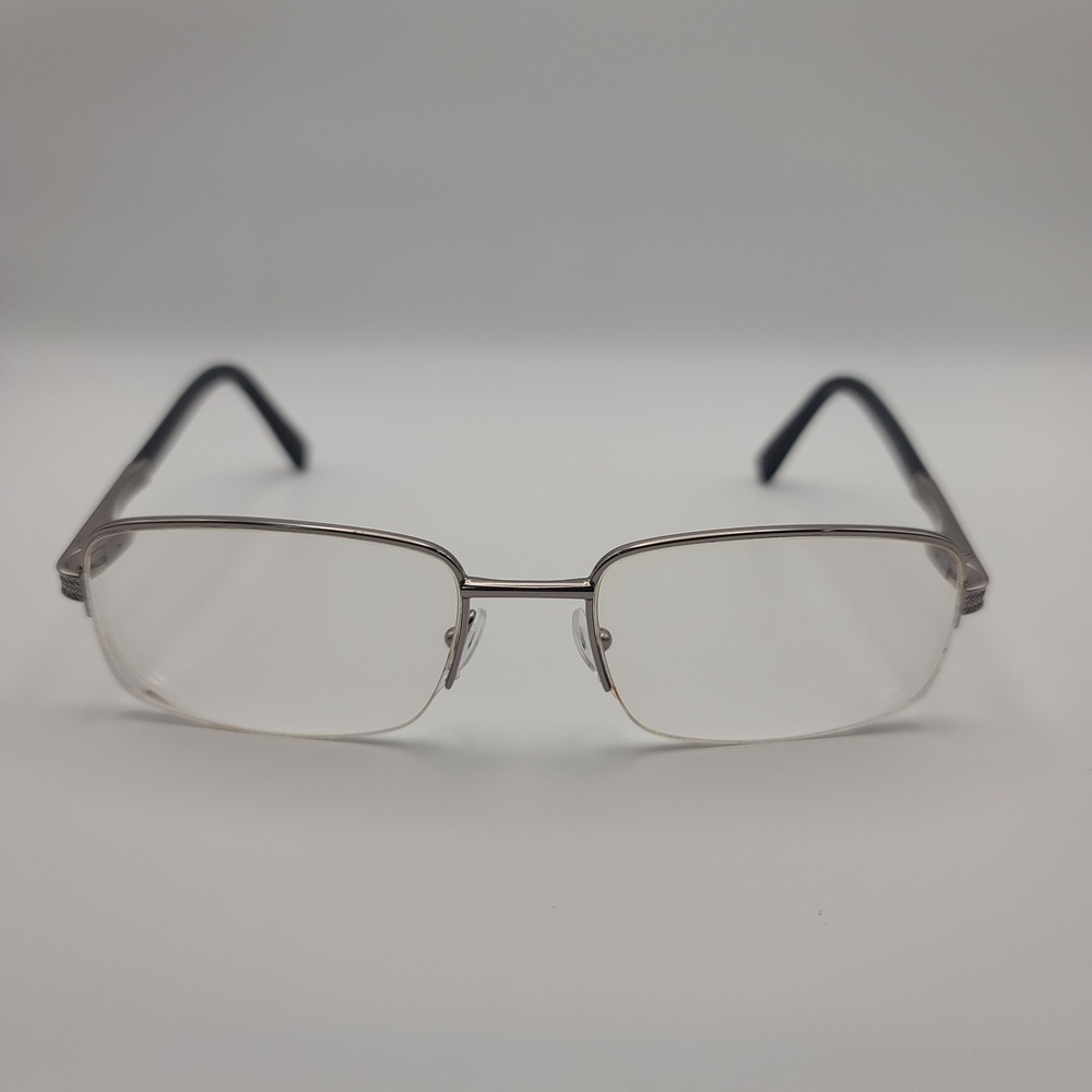 Ermenegildo Zegna EZ 5011 Eyeglasses FRAMES‎ 014 Silver 58 19 145 Black K403